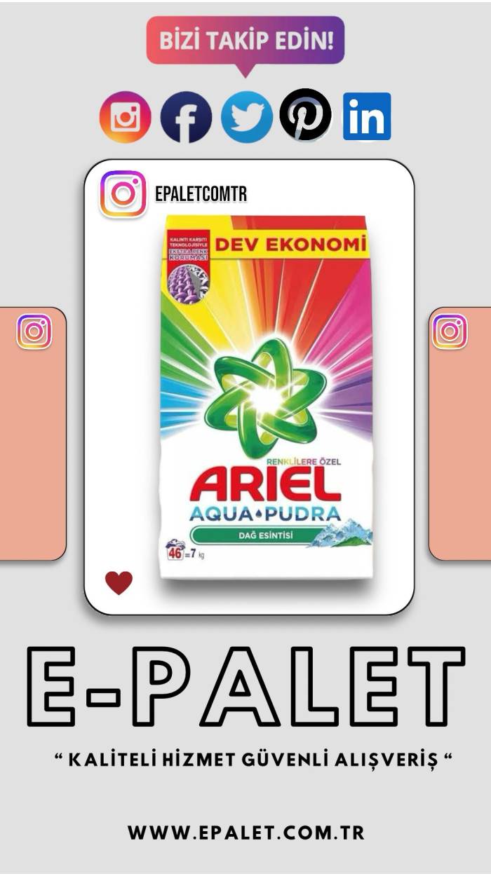 ARİEL 7 KG RENKLİ&BEYAZ İÇİN DETERJAN