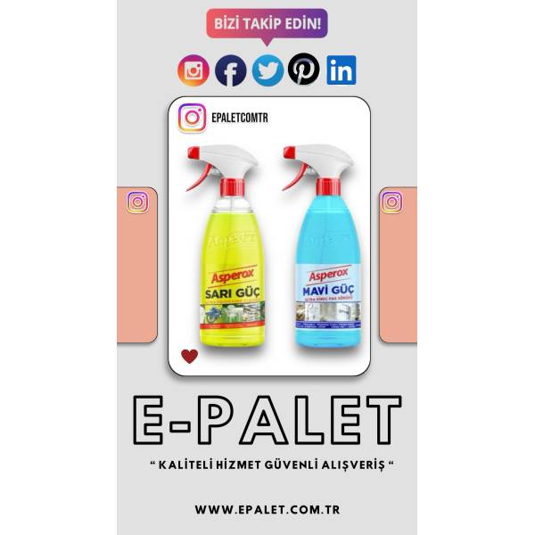 ASPEROX 1 LT SARI&MAVİ GÜÇ ÇEŞİTLERİ