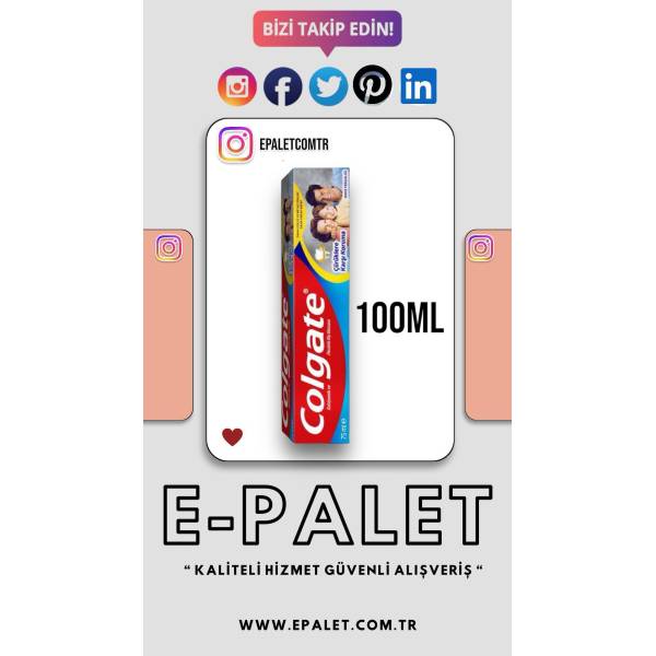 COLGATE 100 ML DİŞ MACUNU