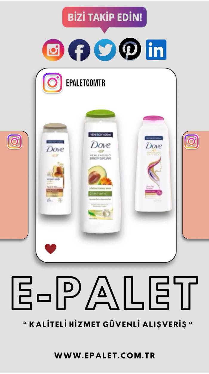 DOVE 400 ML ŞAMPUAN ÇEŞİTLERİ